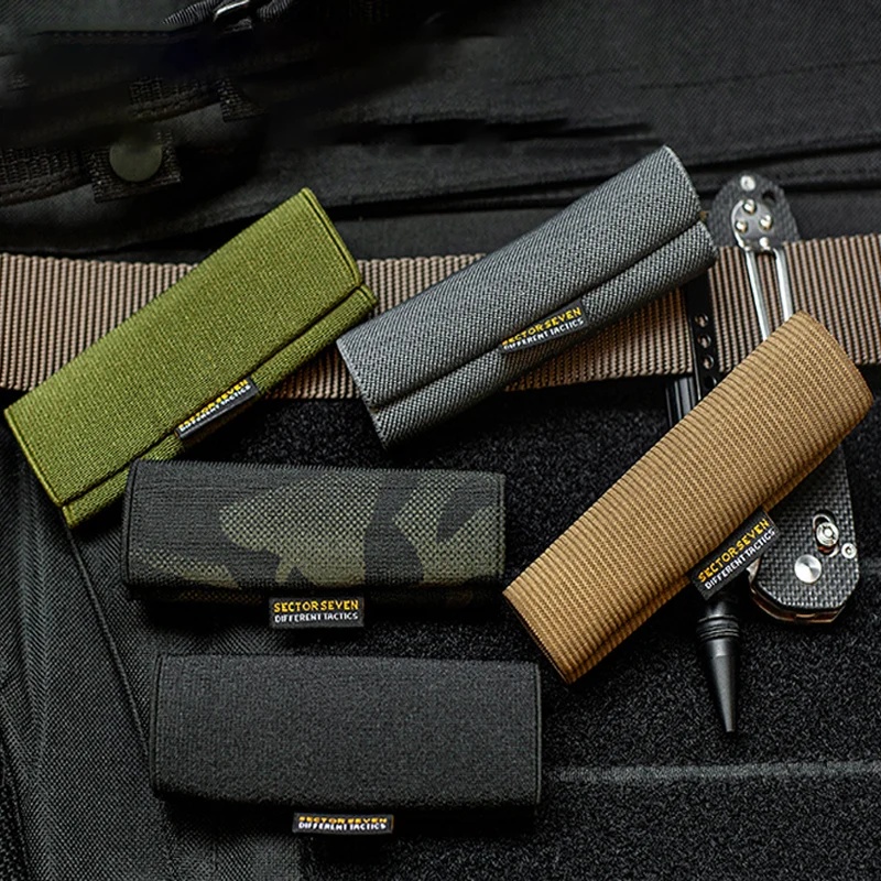 Edc Carry Belt - 2 buah Kantong Sabuk Elastis EDC,