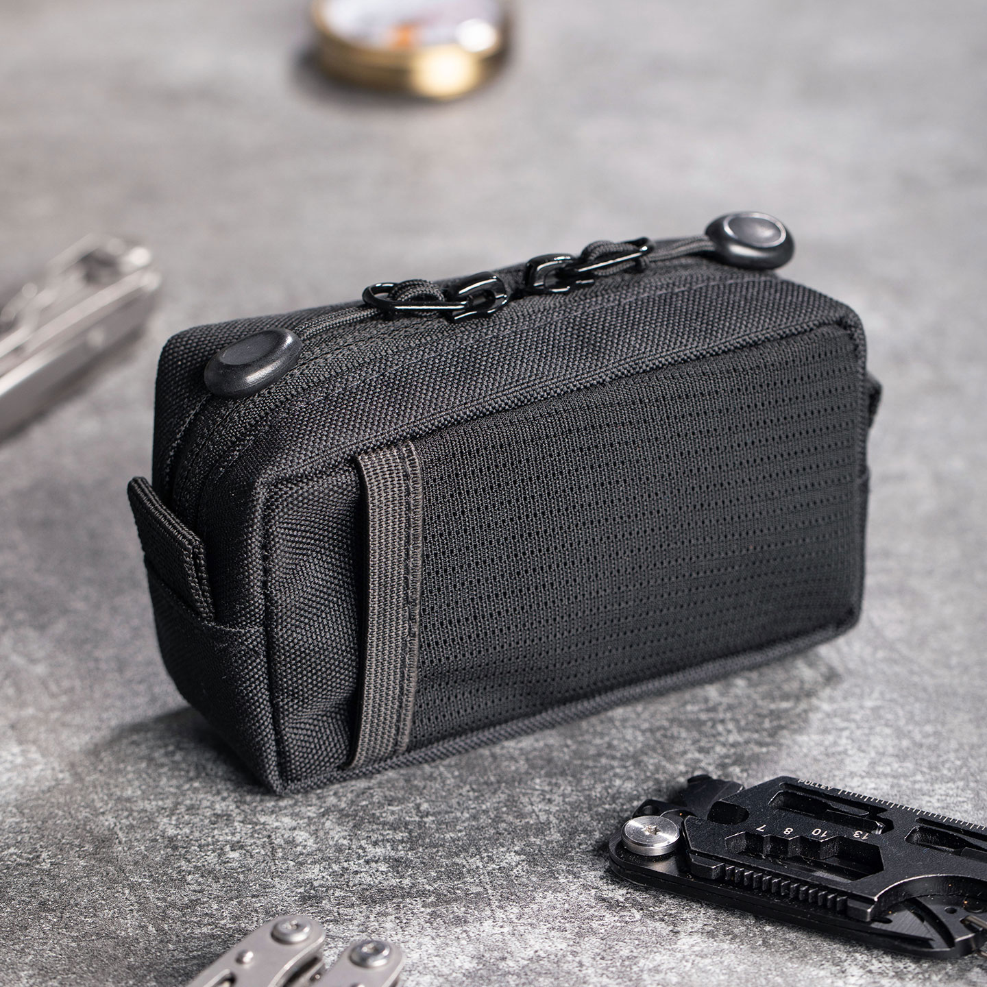 Edc Everyday Carry Gear - Tas Organizer EDC Taktis dari Kain