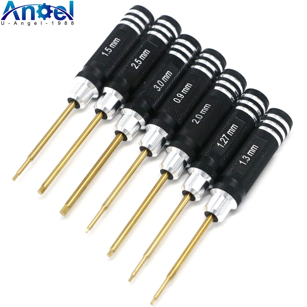 Micro Screwdriver Kit - 7 buah Set alat obeng heksagonal