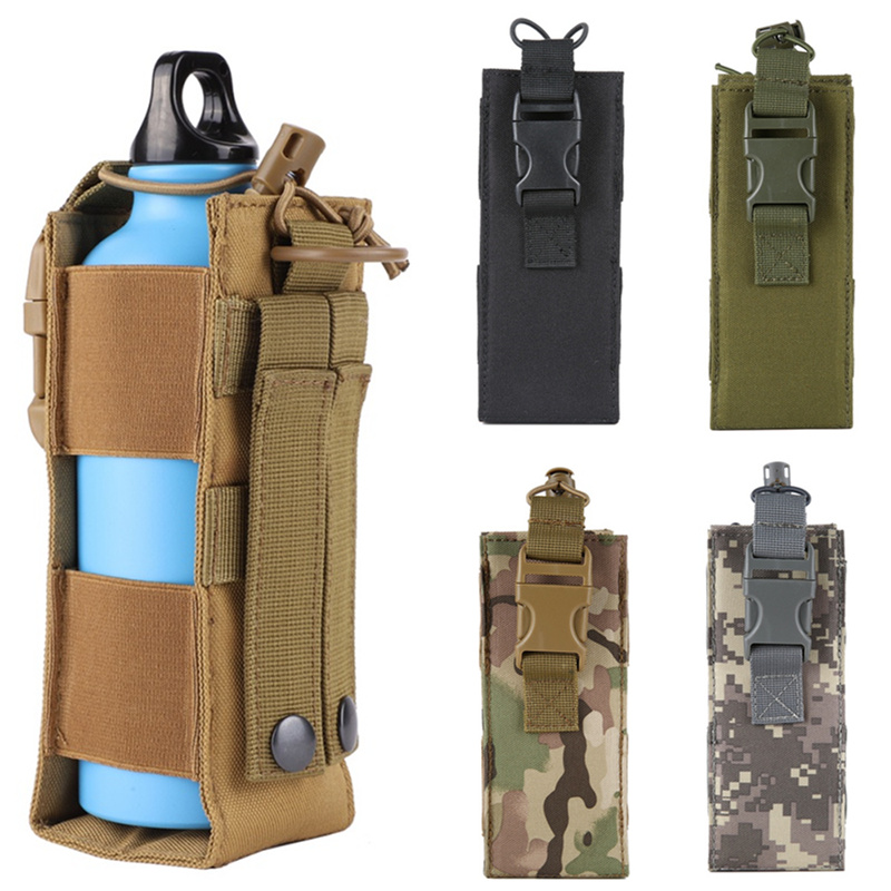 Edc Carry Pocket - Kantong Botol Air Molle untuk Olahraga