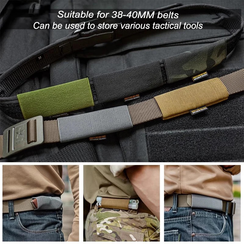 2 buah Kantong Sabuk Elastis E - Edc Carry Belt ulasan dan harga