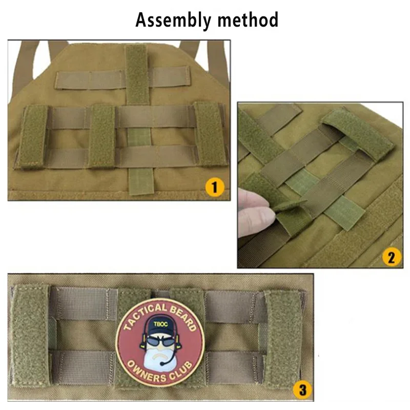 4 buah rompi adaptor Strip Mol - Edc Carry Card ulasan dan harga