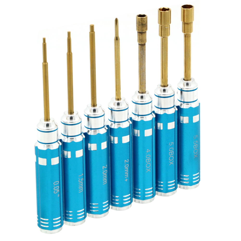 7 Buah Obeng Hex RC Gagang Pen - Micro Screwdriver Kit ulasan dan harga