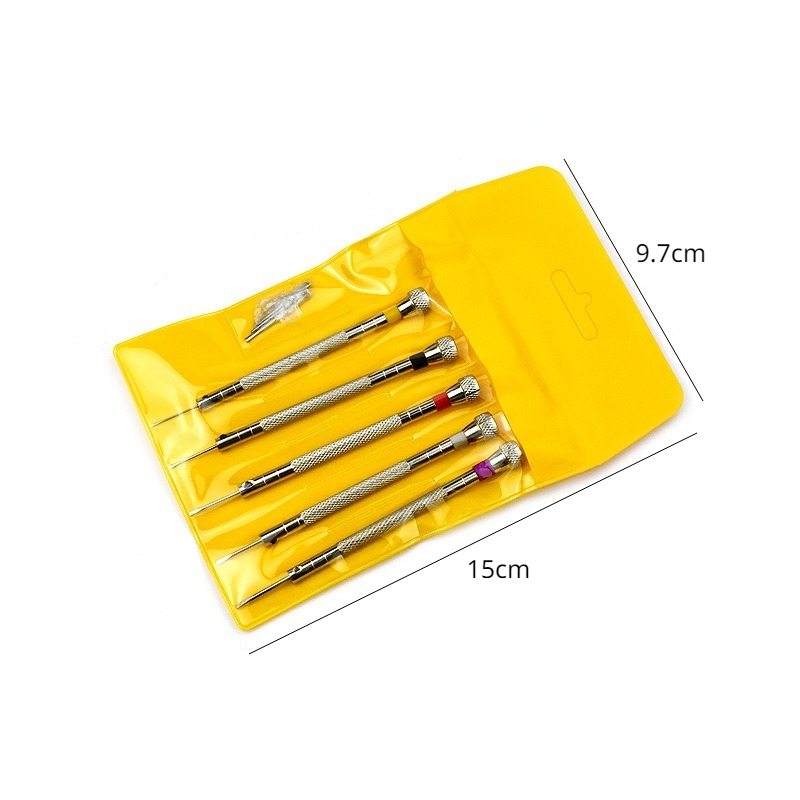 Obeng baja 0.8-1.6mm untuk jam - Micro Screwdriver Kit ulasan dan harga