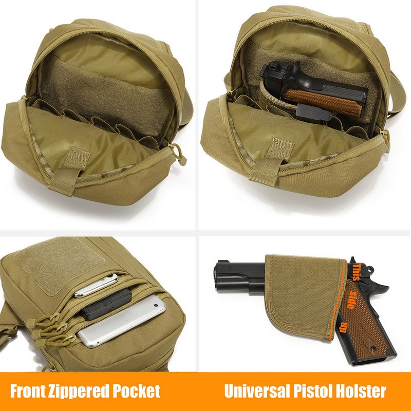 Tas Dada Taktis Baru Sarung Pi - Edc Carry Gun ulasan dan harga