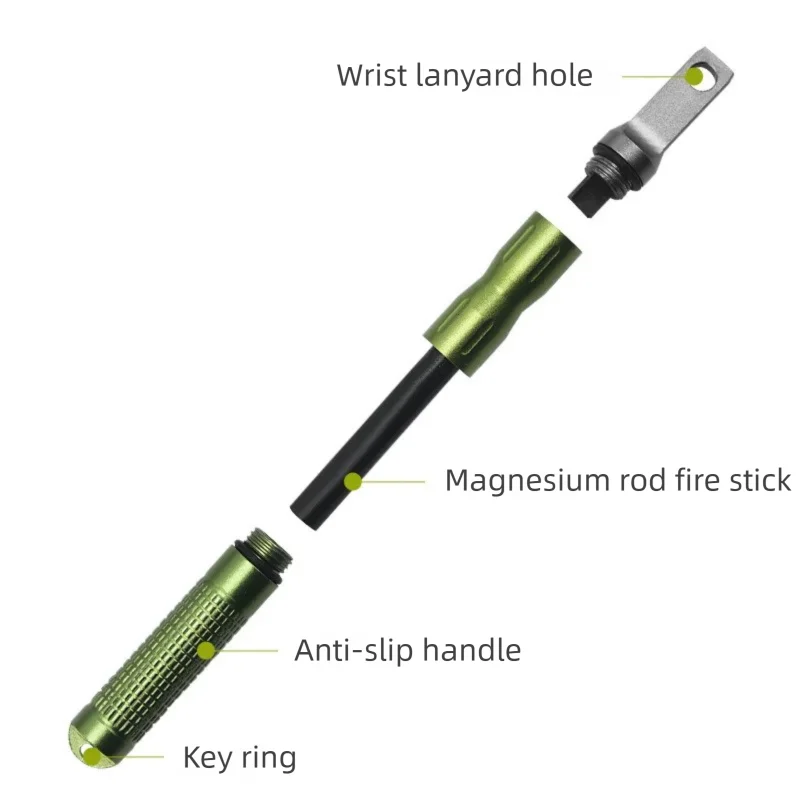 Pemantik Api Darurat Tahan Air - Ferro Rod Striker ulasan dan harga