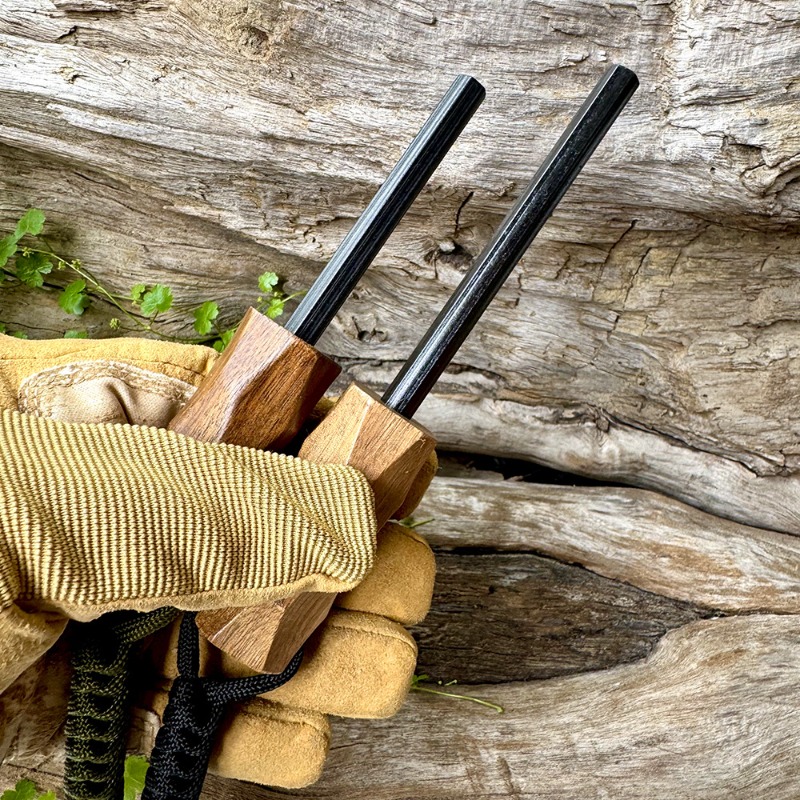 Batang Api Heksagonal Gagang K - Ferro Rod Striker ulasan dan harga