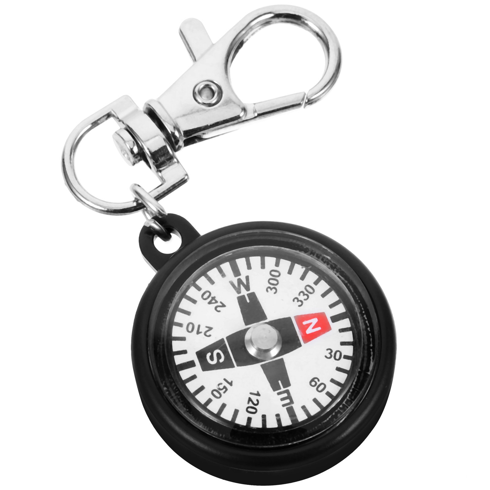 Kompas Saku Plastik Gantungan  - Compass Keychain Mini ulasan dan harga