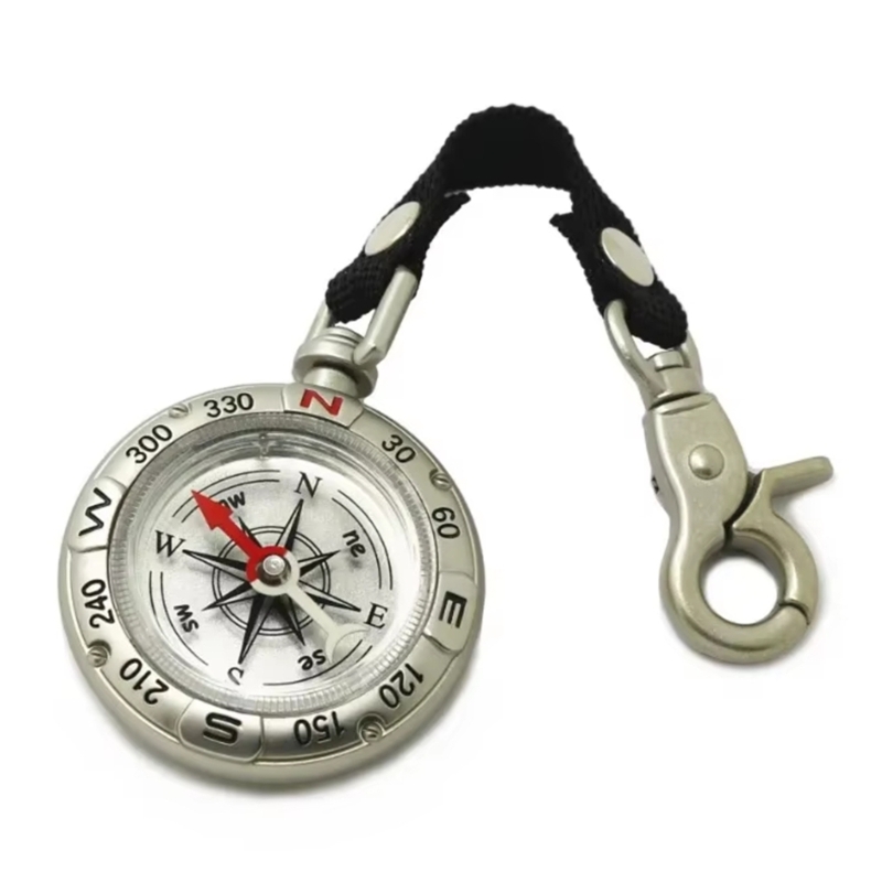Kompas Mini Dengan Gantungan K - Compass Keychain Mini ulasan dan harga