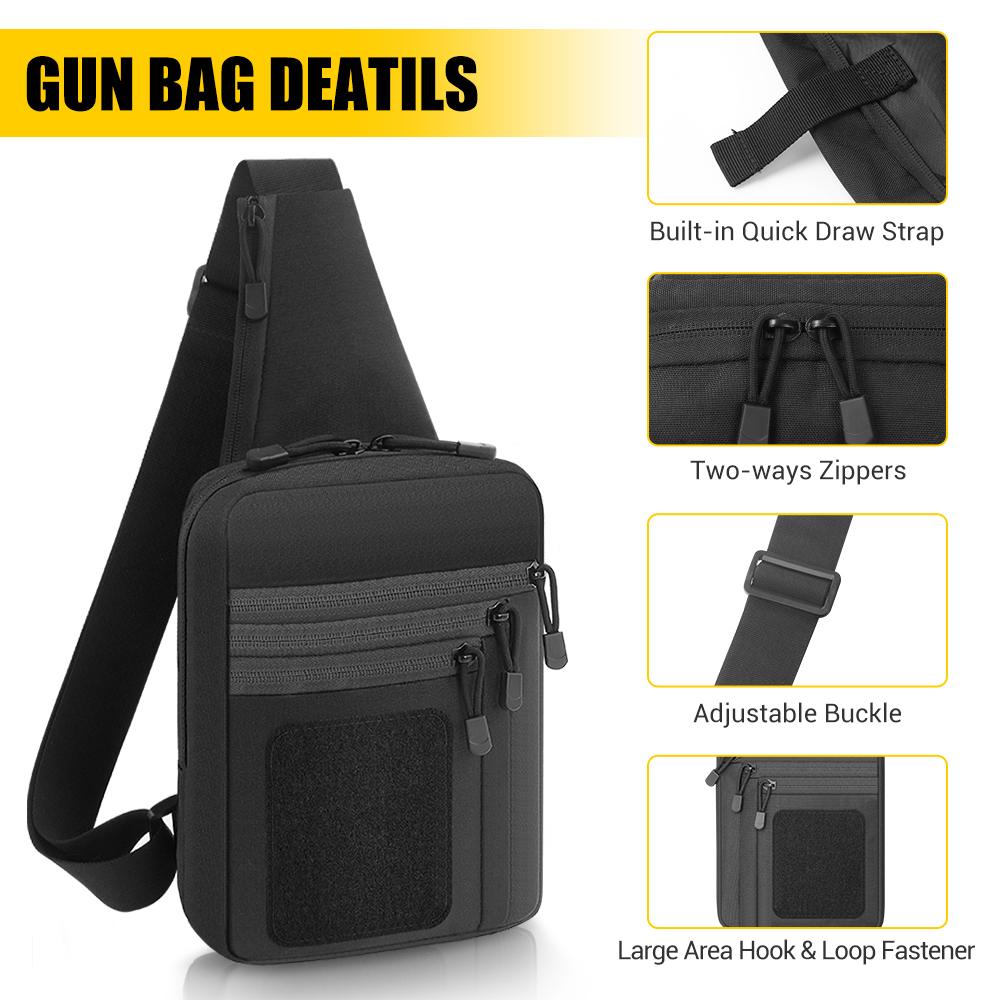 Tas Pistol Taktis, Sarung Pist - Edc Carry Handgun ulasan dan harga